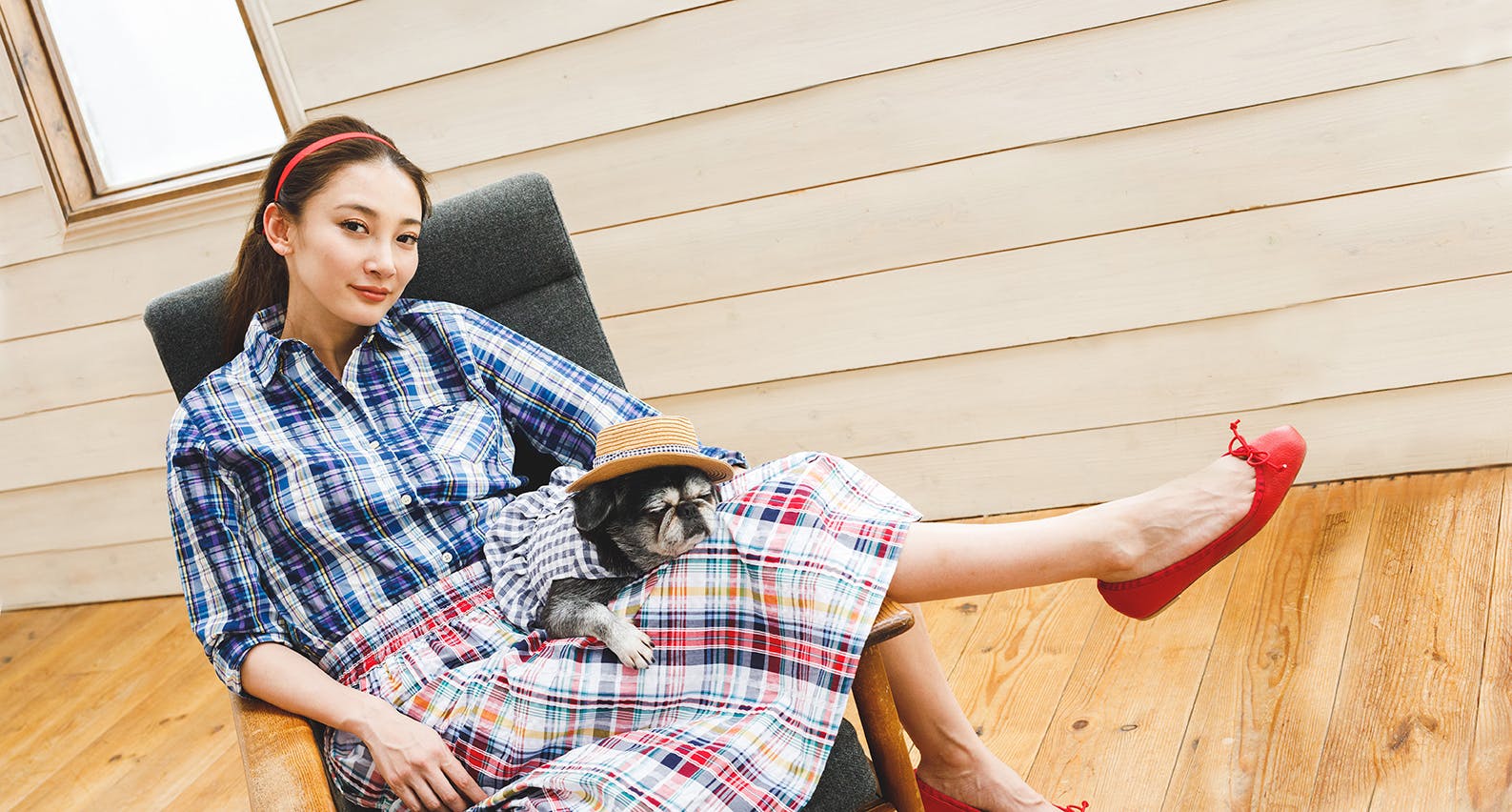 愛犬と「チェック柄コーデ」のオシャレをしよう！WanStyle ss Check Edition