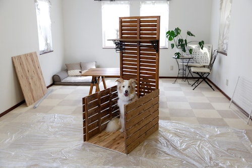 Dog ＆ DIY 大型犬専用「インテリアドッグトイレ」を作ろう！