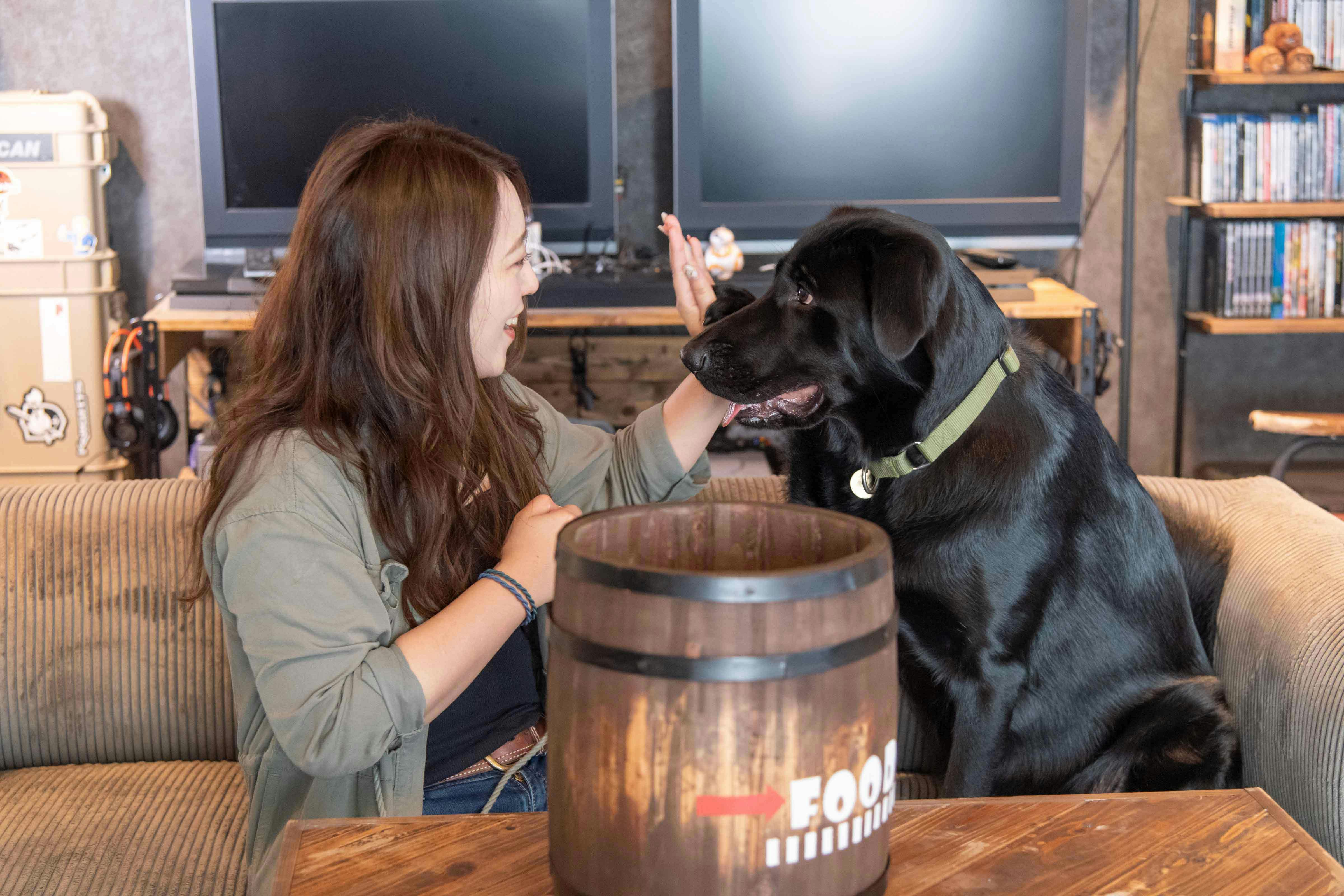 大型犬向け 簡単なのにオシャレな フードスタンド の作り方 愛犬とdiy Diy 手作り犬アイテム わんクォール