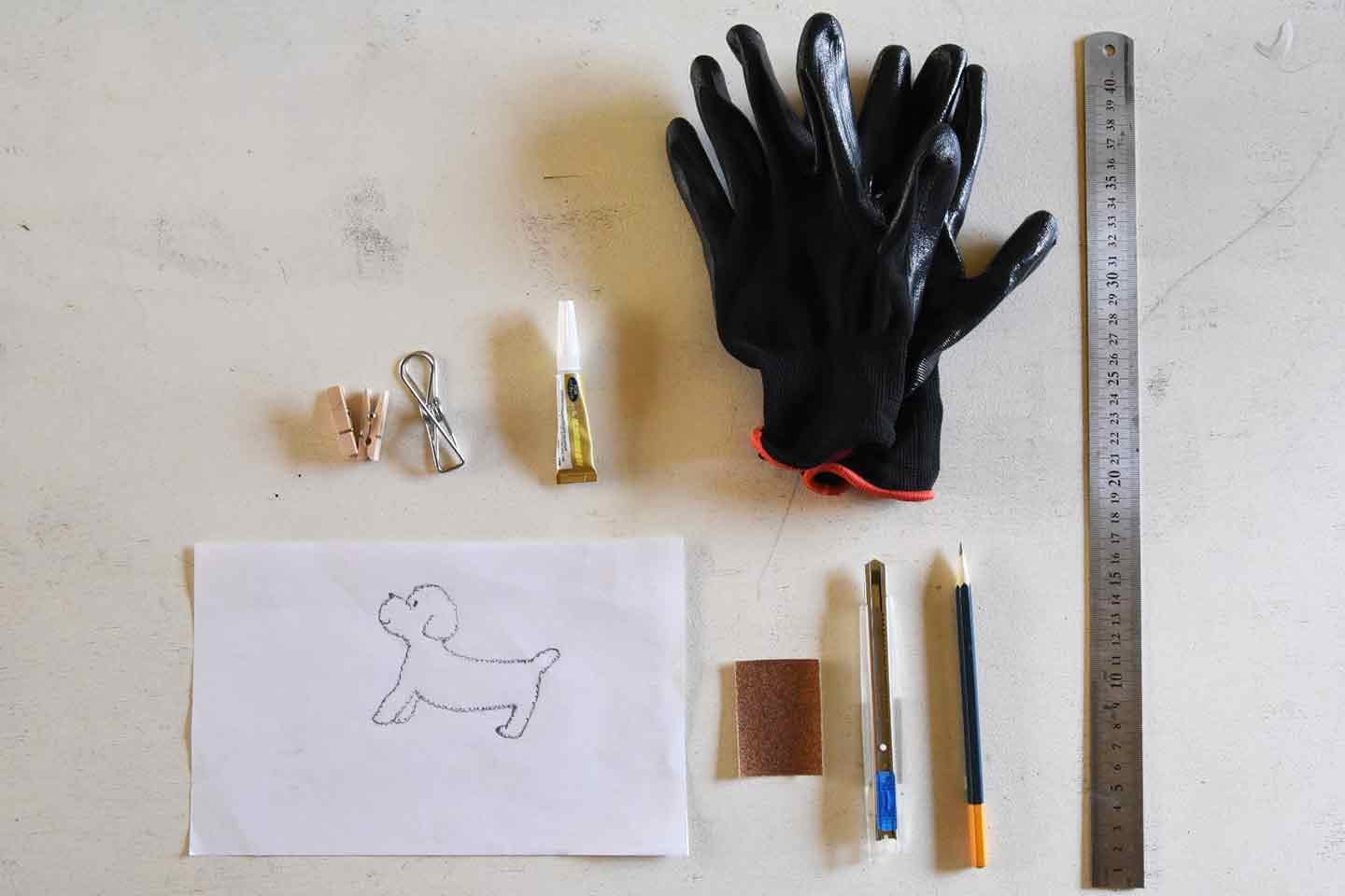 参考イラストつき 愛犬そっくりのクッキー型を自作してみた Diy 手作り犬アイテム わんクォール