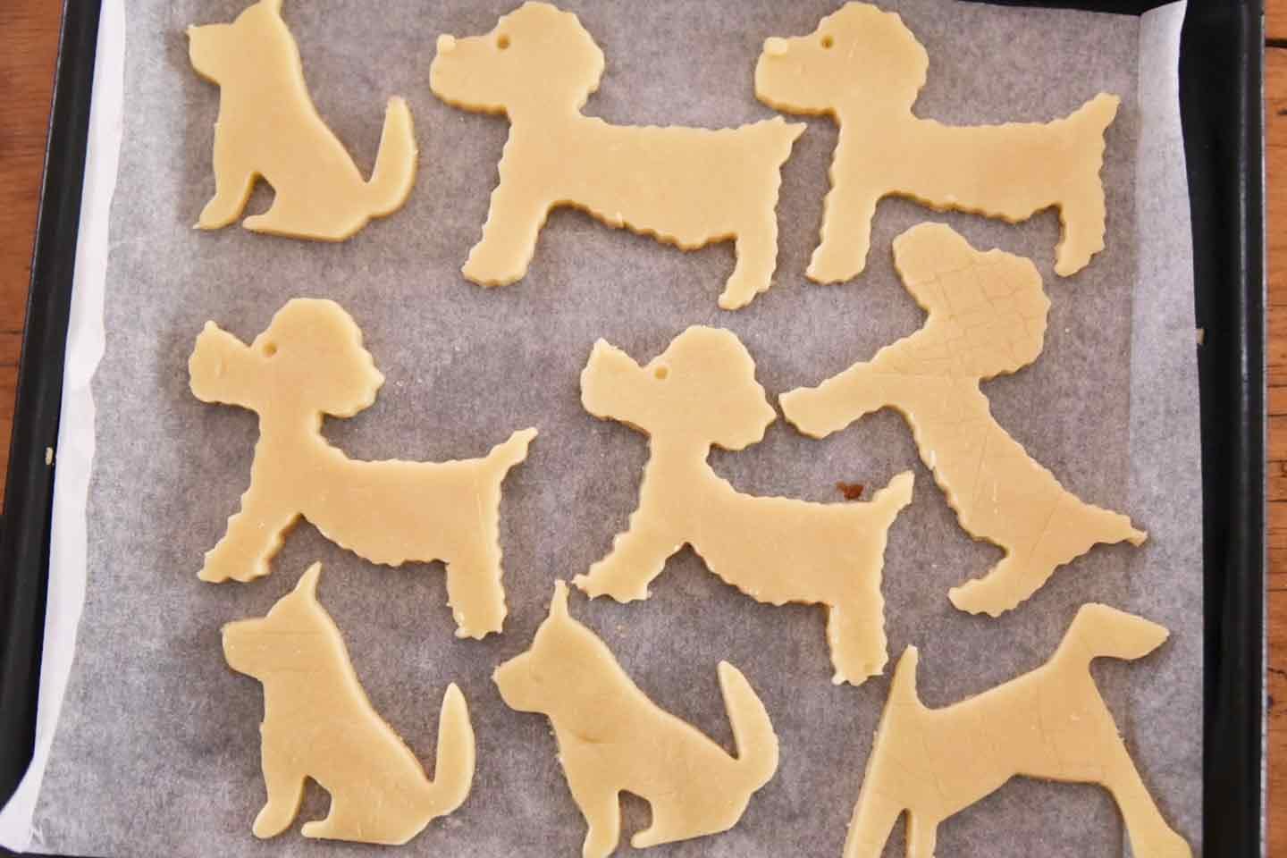 犬　クッキーの型の作り方 DIY