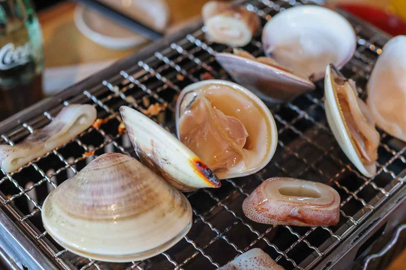 浜茶屋 網元の浜焼き