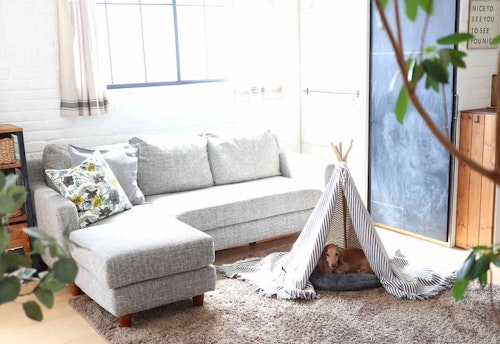 超簡単3step 100均と家にあるアイテムを使って 愛犬用ティピーテント をdiyしよう わんクォール 超簡単3step 100均と家にあるアイテムを使って 愛犬用ティピーテント をdiyしよう わんクォール