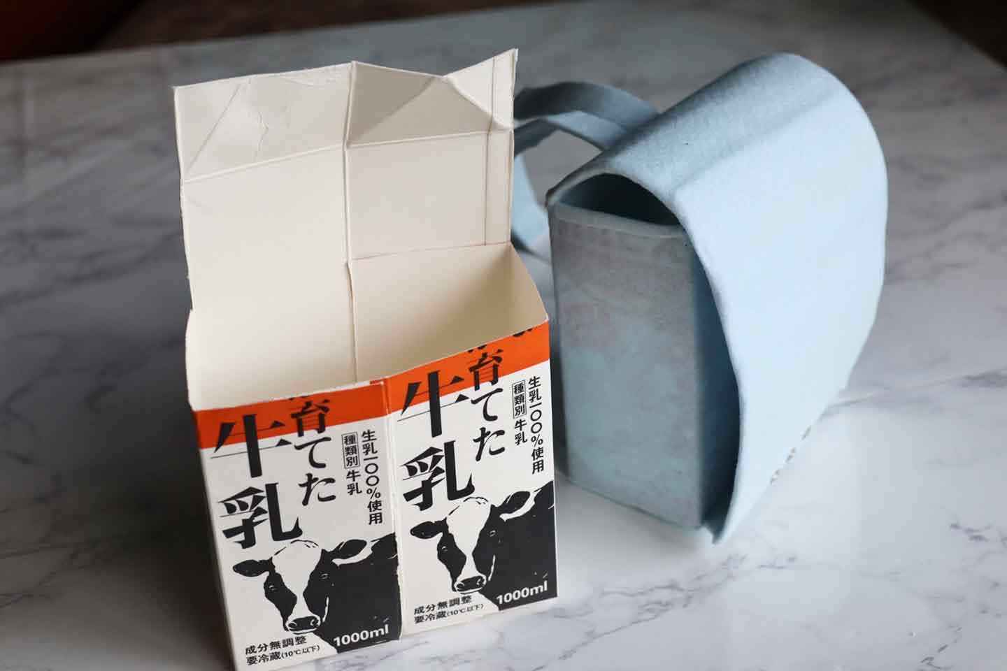 簡単15分 ピカピカの1年生 牛乳パックで愛犬用ミニランドセル風の小物入れをエコに手作り Diy 手作り犬アイテム わんクォール