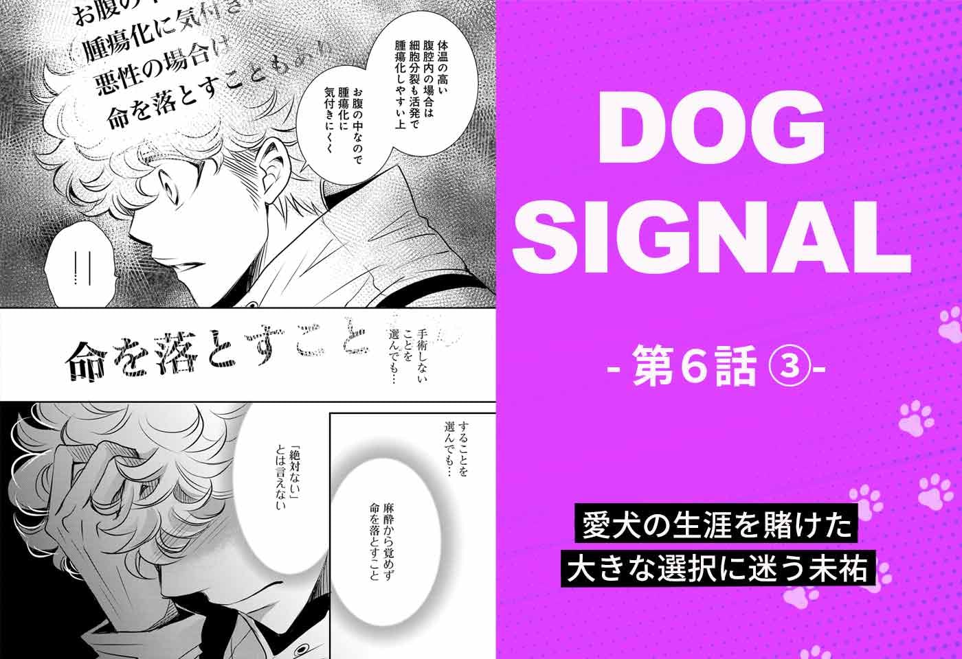『DOG SIGNAL（ドッグシグナル）』6話目　3/4