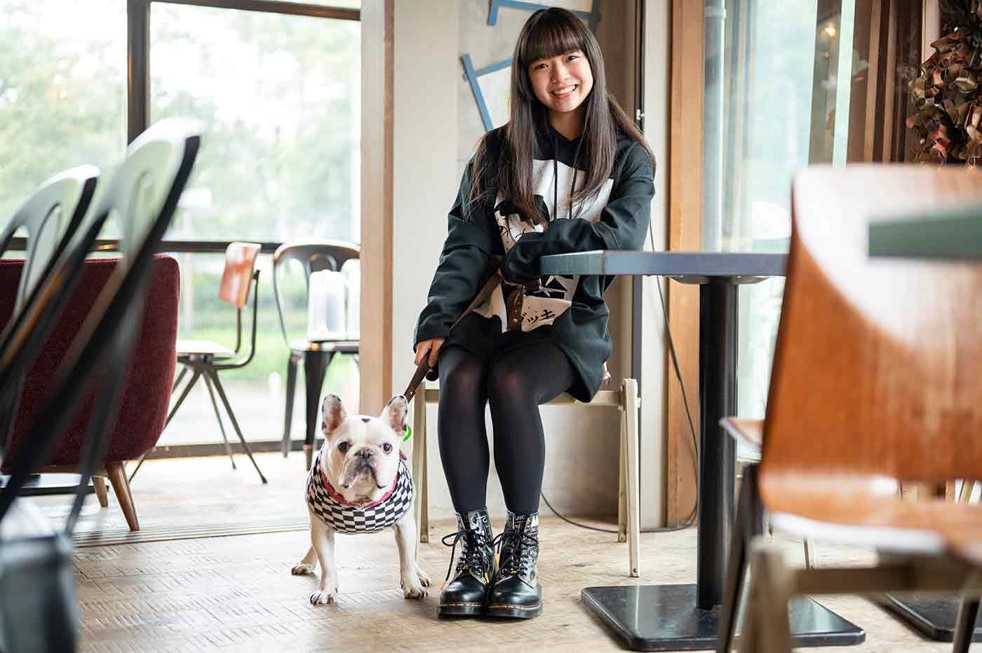 「お母さん、ぽっくん(愛犬)を産んでくれてありがとう」の一言で、教室中が笑いに包まれました