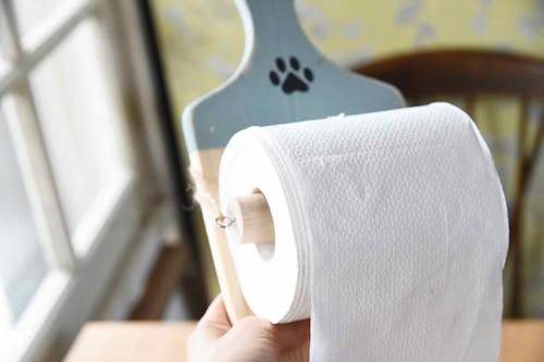 100均のまな板 愛犬用トイレットペーパーホルダーを簡単に手作り 家中どこでも引っ掛けられて超便利 わんクォール 100均のまな板 愛犬用トイレットペーパーホルダーを簡単に手作り 家中どこでも引っ掛けられて超便利 わんクォール