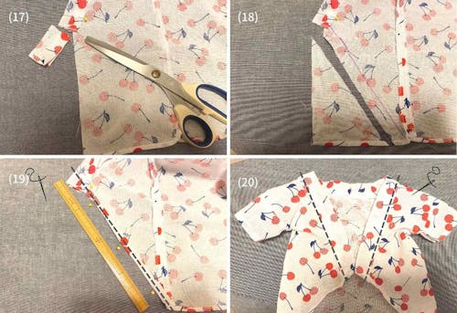 100均手ぬぐい 愛犬用の浴衣の作り方 型紙なしの初心者でも超簡単な手作り洋服 わんクォール 100均手ぬぐい 愛犬用の浴衣の作り方 型紙なしの初心者でも超簡単な手作り洋服 わんクォール
