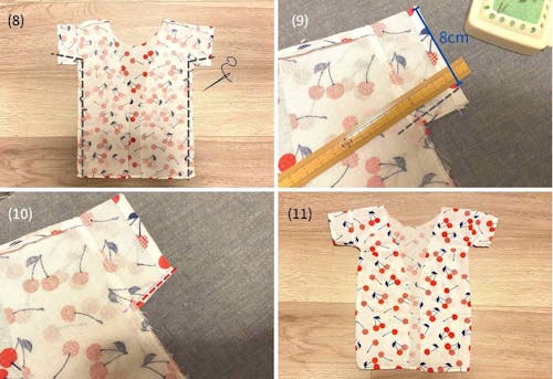 100均手ぬぐい 愛犬用の浴衣の作り方 型紙なしの初心者でも超簡単な手作り洋服 わんクォール 100均手ぬぐい 愛犬用の浴衣の作り方 型紙なしの初心者でも超簡単な手作り洋服 わんクォール