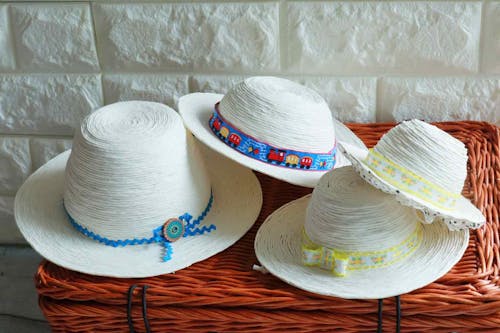 編まずに作れる 超簡単な愛犬用麦わら帽子 100均の紙紐を巻くだけ 紫外線 熱中症対策もバッチリ わんクォール