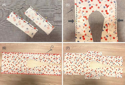 100均手ぬぐい 愛犬用の浴衣の作り方 型紙なしの初心者でも超簡単な手作り洋服 わんクォール 100均手ぬぐい 愛犬用の浴衣の作り方 型紙なしの初心者でも超簡単な手作り洋服 わんクォール