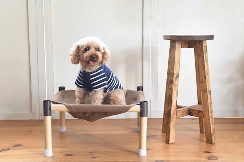 オール100均 愛犬用ドッグコットを簡単に手作り 軽くて持ち運びやすいからキャンプやアウトドアで大活躍 わんクォール オール100均 愛犬用ドッグコットを簡単に手作り 軽くて持ち運びやすいからキャンプやアウトドアで大活躍 わんクォール