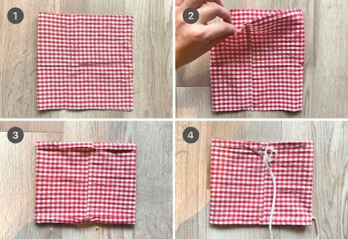 お手軽DIY】初心者でもOK!愛犬用スヌードの作り方!お食事の時の耳