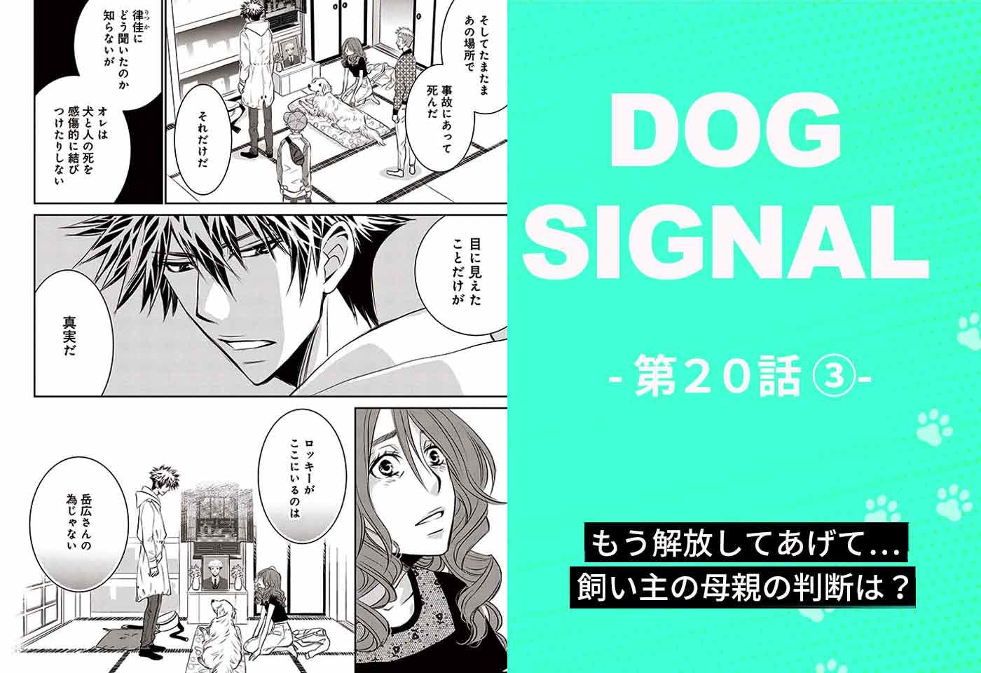 『DOG SIGNAL（ドッグシグナル）』20話目　3/4