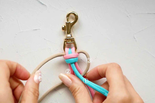 愛犬用カフェリード パラコードでハート編み ラブラブ編み 災害時やアウトドアにも役立つ わんクォール 愛犬用カフェリード パラコードでハート編み ラブラブ編み 災害時やアウトドアにも役立つ わんクォール