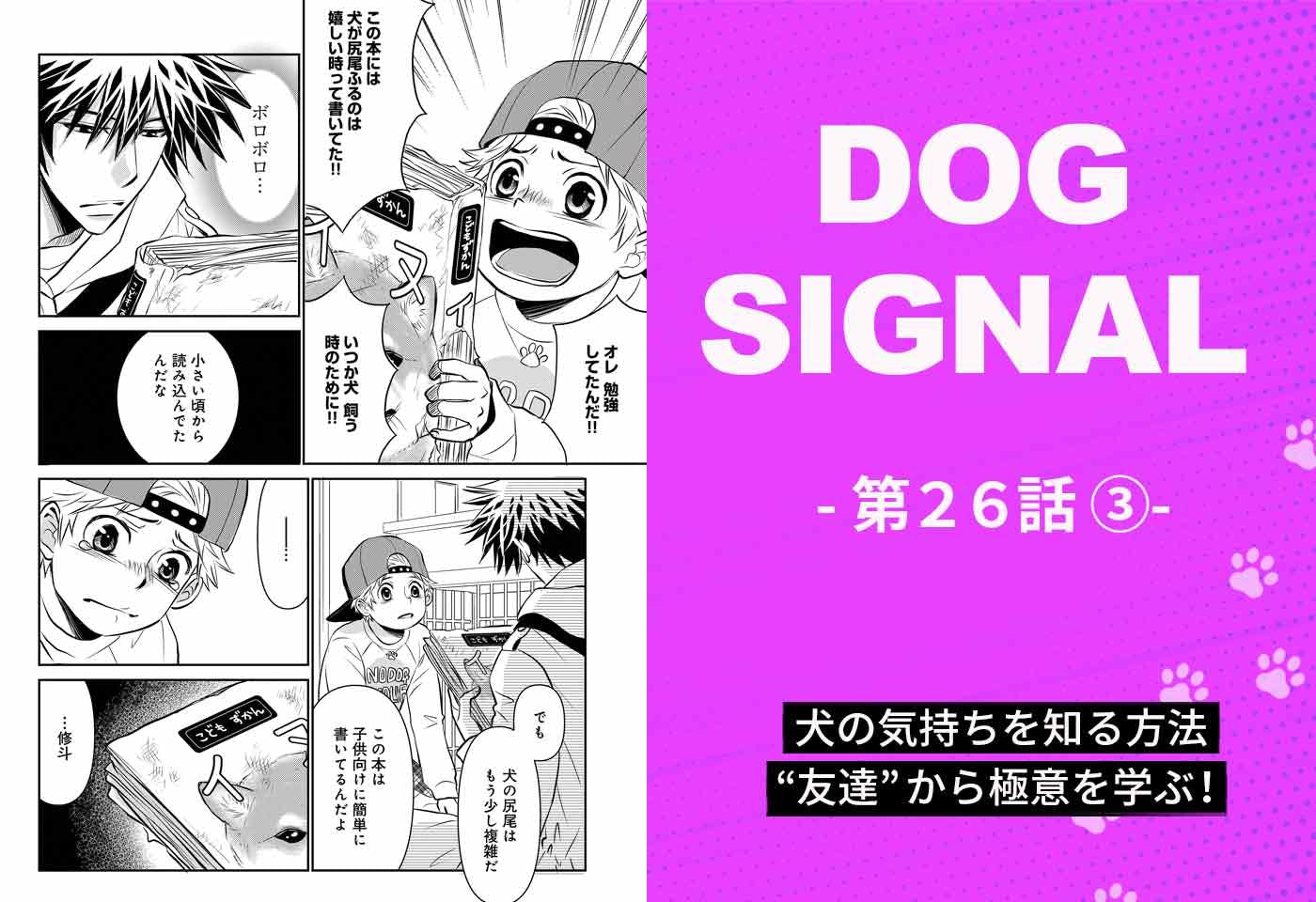 『DOG SIGNAL（ドッグシグナル）』26話目　3/4