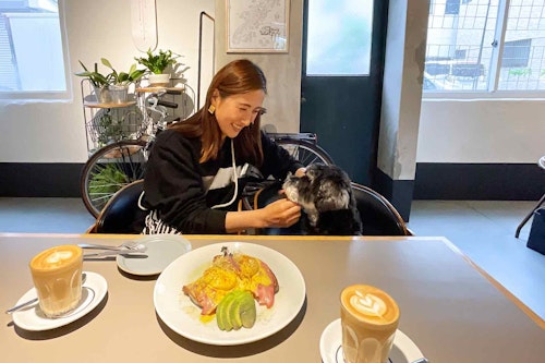 『iki ESPRESSO』　愛犬も店内に入れるカフェ