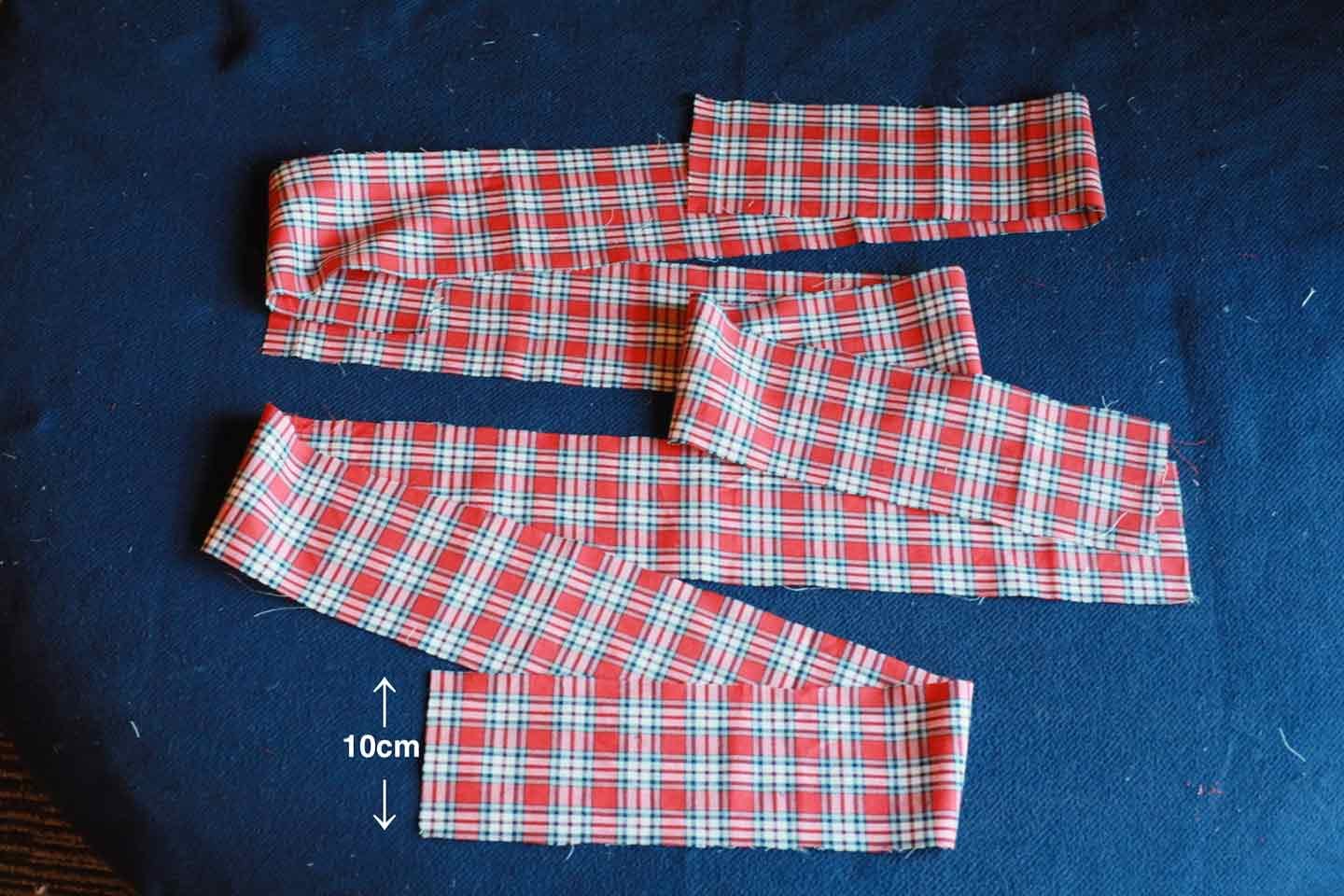 フリルつき】愛犬用2wayカフェマットの作り方。簡単なのにおしゃれで多