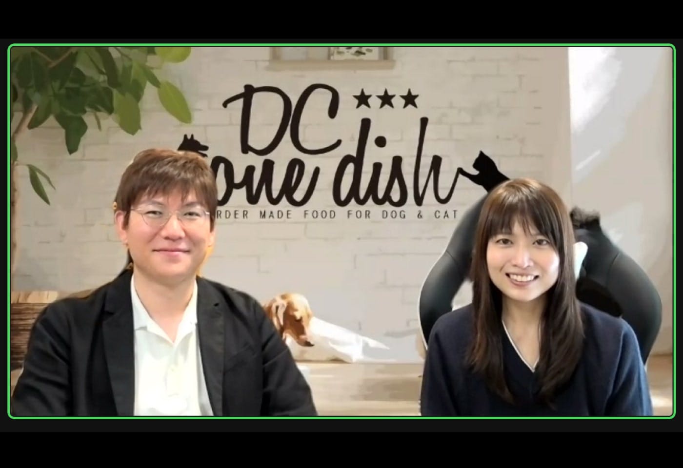 『DC one dish』を立ち上げた 獣医師の成田有輝先生（左）と岩切裕布先生（右）
