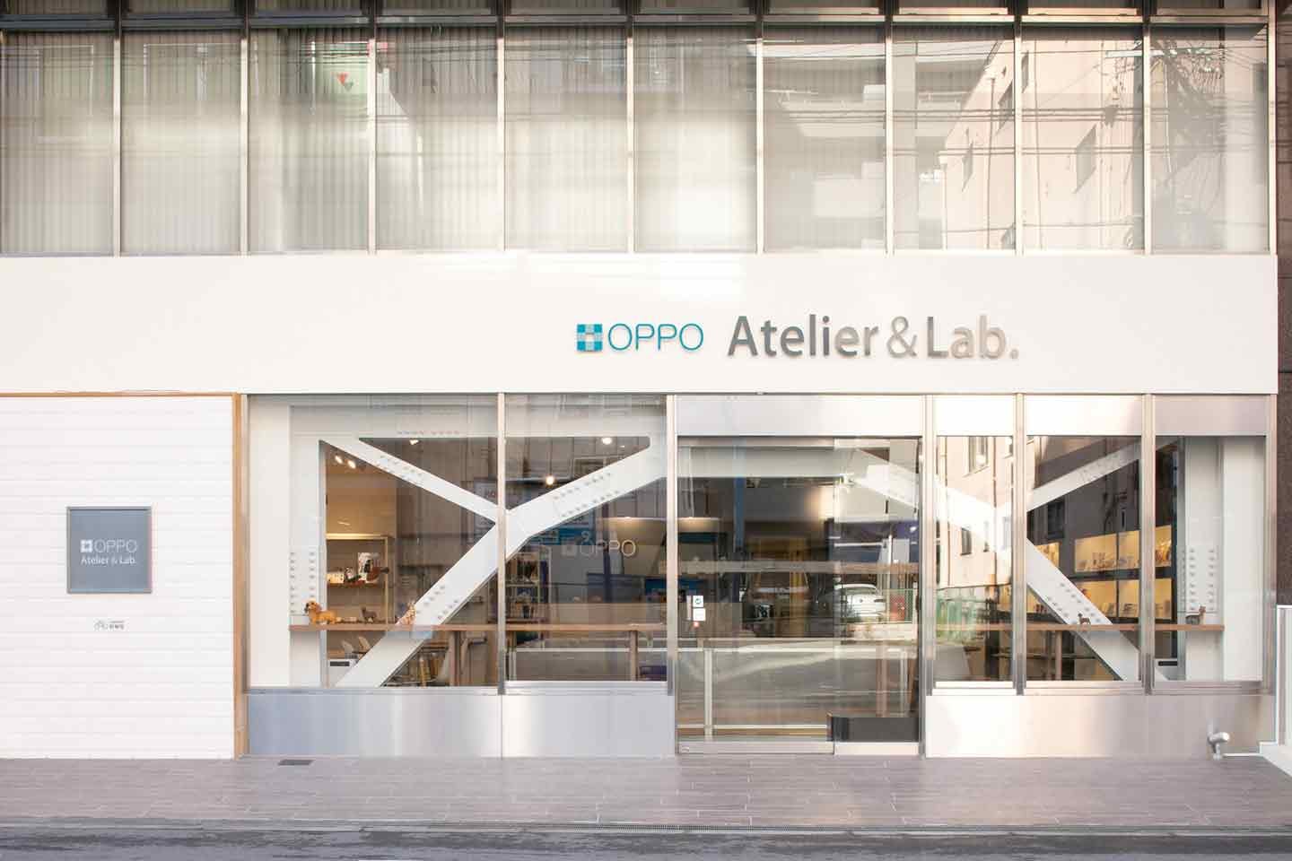 大阪本社1階にオープンした『OPPO Atelier＆Lab.』