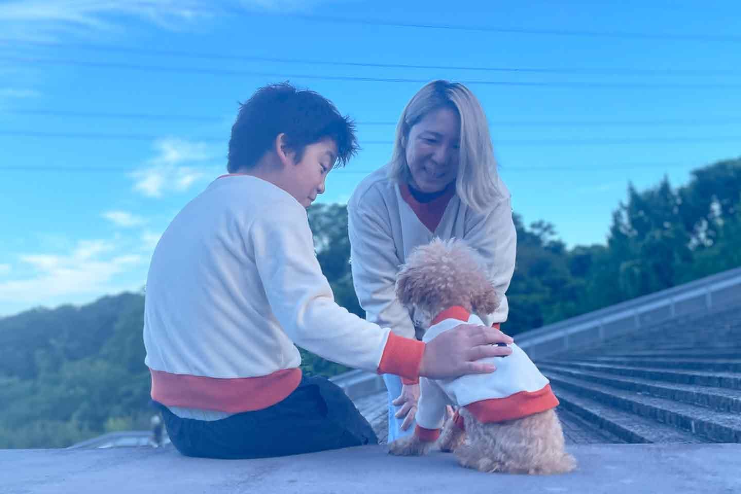 武田さんの愛犬・トイプードルのリオくん。『milla milla』のサイトでモデルも努める 武田さんの愛犬・トイプードルのリオくん。『milla milla』のサイトでモデルも努める
