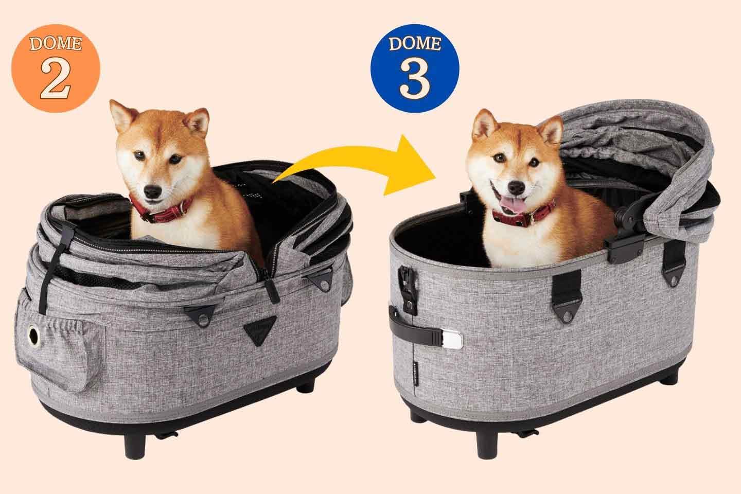 エアバギー DOME2からDOME3へ改良 エアバギー DOME2からDOME3へ改良