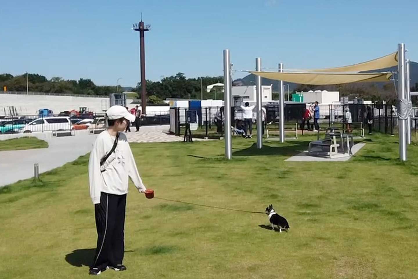 愛犬家ウチュさんと愛犬ニーニーちゃん