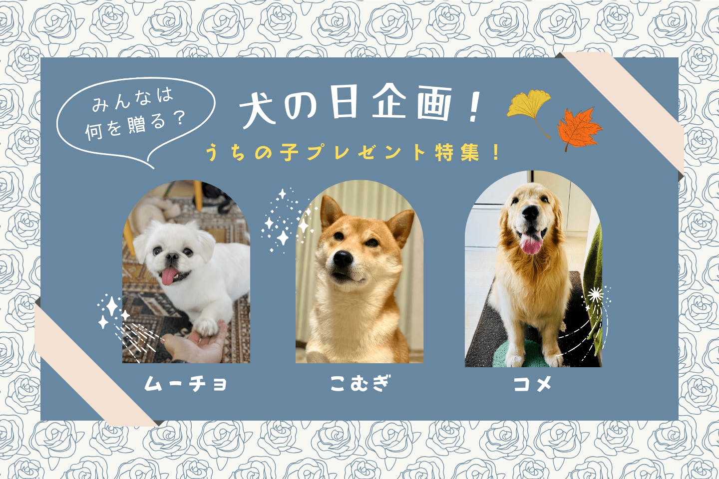 11月1日は「犬の日」愛犬に感謝を伝えよう! うちの子にぴったりなプレゼントは?【2023年】