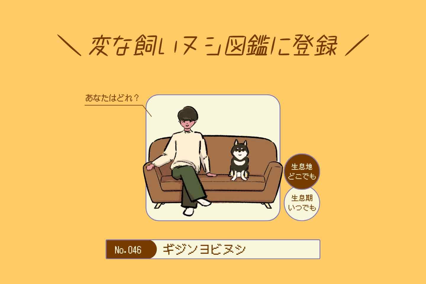 ギジンカヌシの生態《変な飼いヌシ図鑑046》 ギジンヨビヌシの生態《変な飼いヌシ図鑑046》