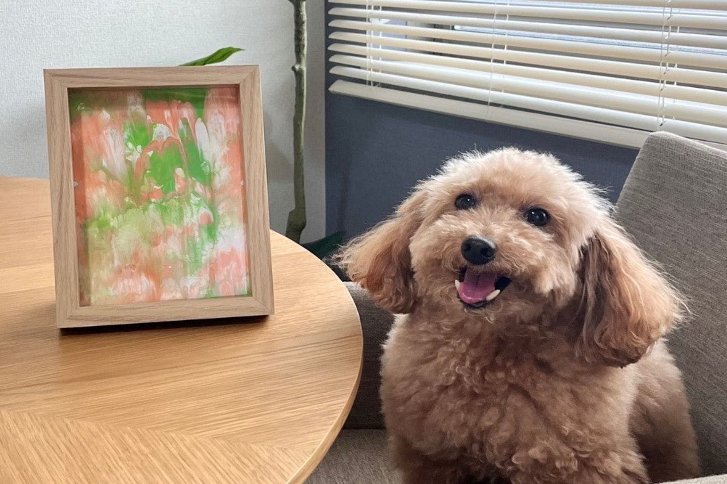 愛犬とお絵描き!?  一緒に楽しくできる簡単 絵の具アート作品の作り方