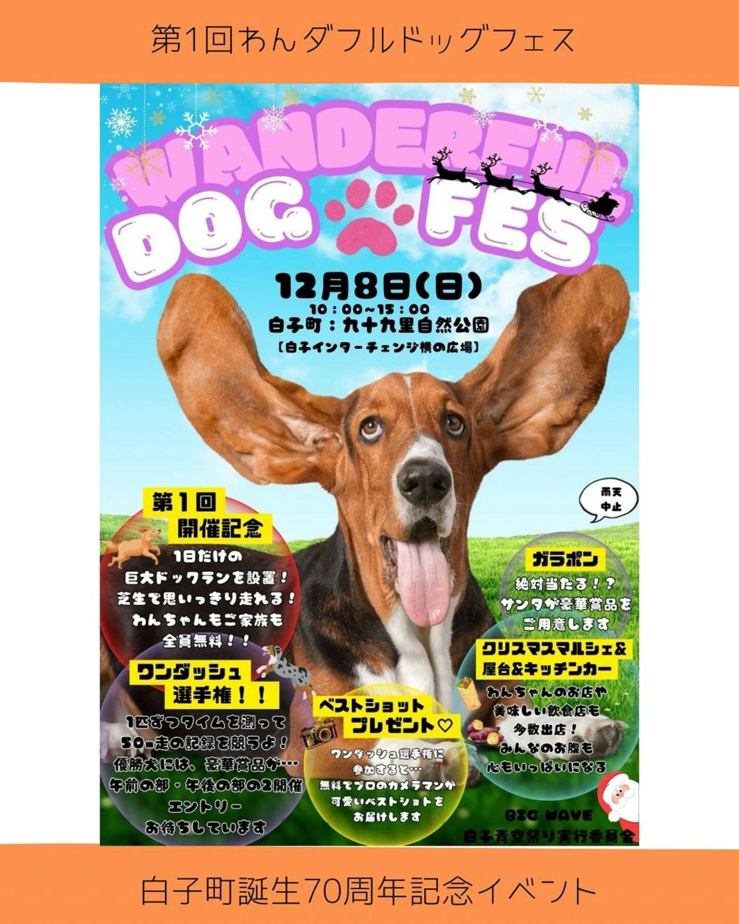 【12/8】第1回WANDERFUL DOG FES（千葉）