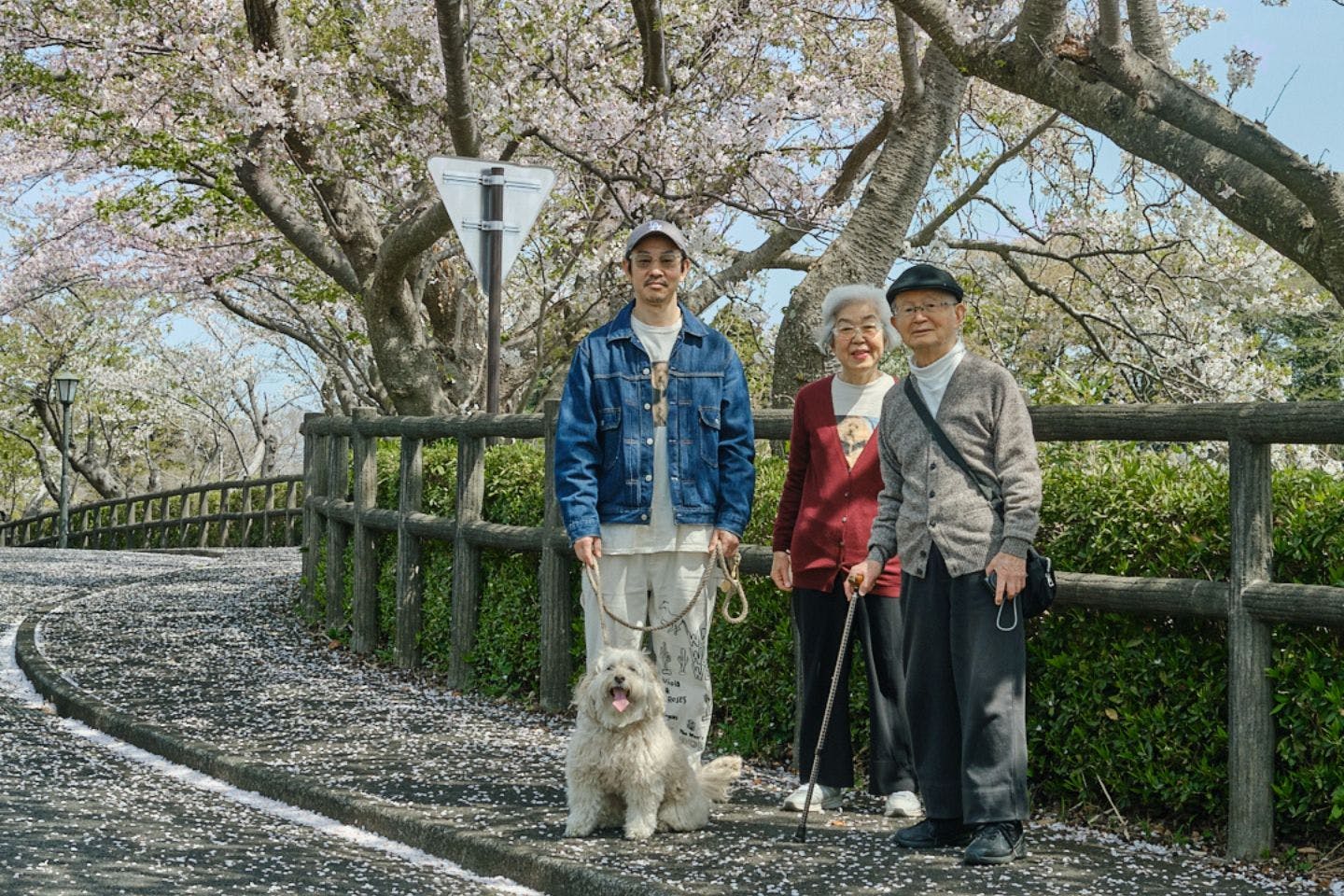 玉木さんのお父様のお墓参りをしに、玉木夫婦と鎌倉に行ったかまぼこ君 玉木さんのお父様のお墓参りをしに、玉木夫婦と鎌倉に行ったかまぼこ君