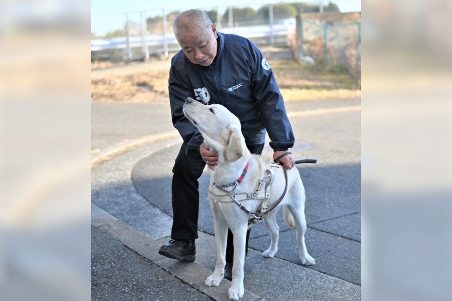 盲導犬訓練士の多和田悟さん 盲導犬訓練士の多和田悟さん