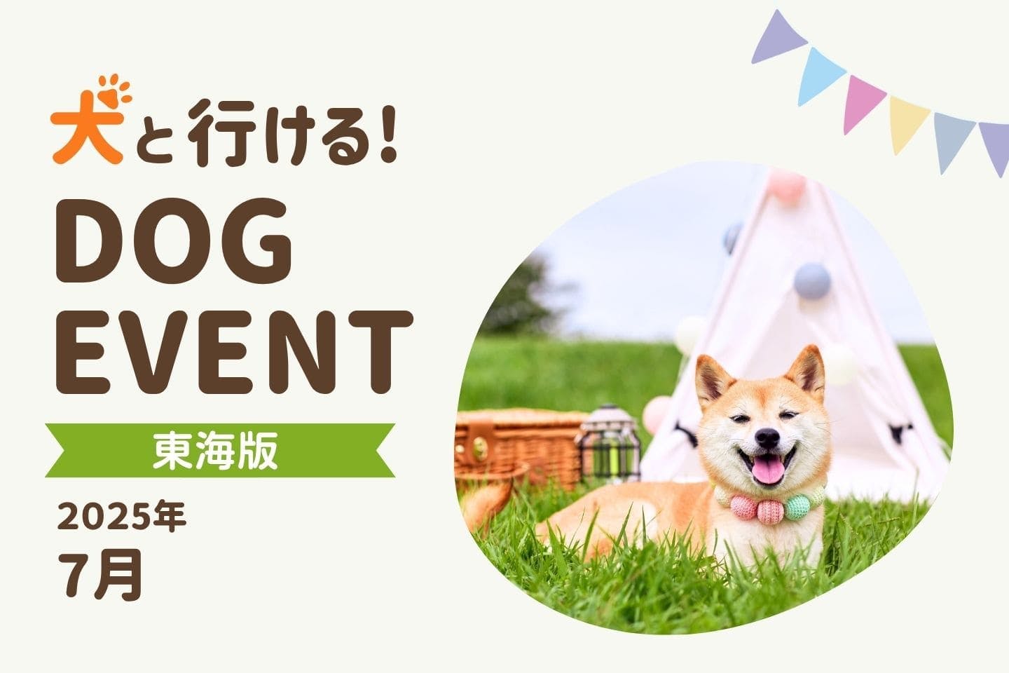 【東海版2025年7月】愛犬と行きたいドッグイベント