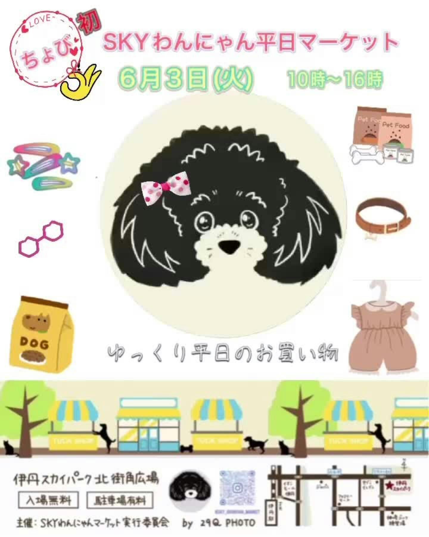 【2025/6/3】第13回SKY平日わんにゃんマーケット ちょび（兵庫）