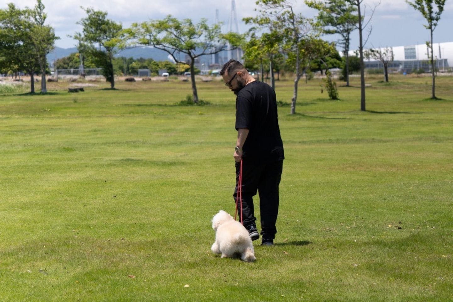 マグさんと愛犬きなこちゃん マグさんと愛犬きなこちゃん