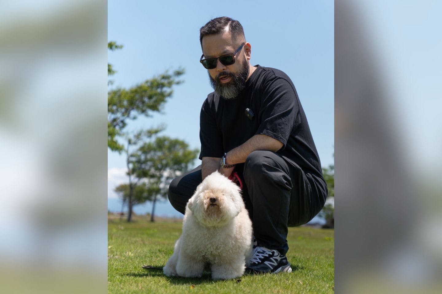 ドッグトレーナーのマグさん 愛犬きなこちゃん ドッグトレーナーのマグさん 愛犬きなこちゃん