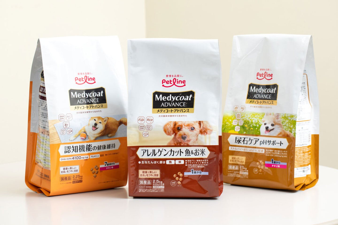 ペットラインの機能性フード