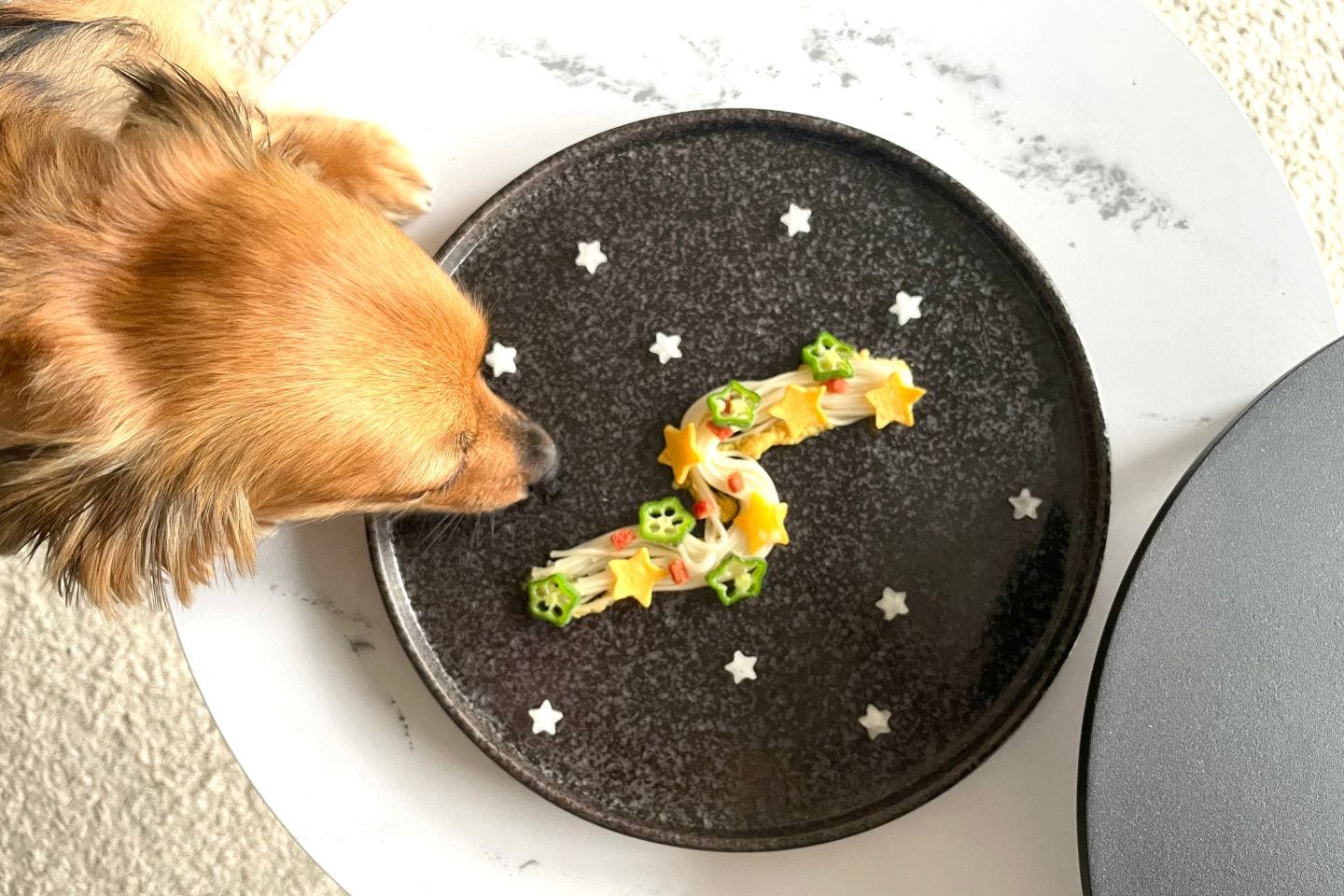 愛犬用菱餅(ひしもち)風おやつ 愛犬用天の川そうめん
