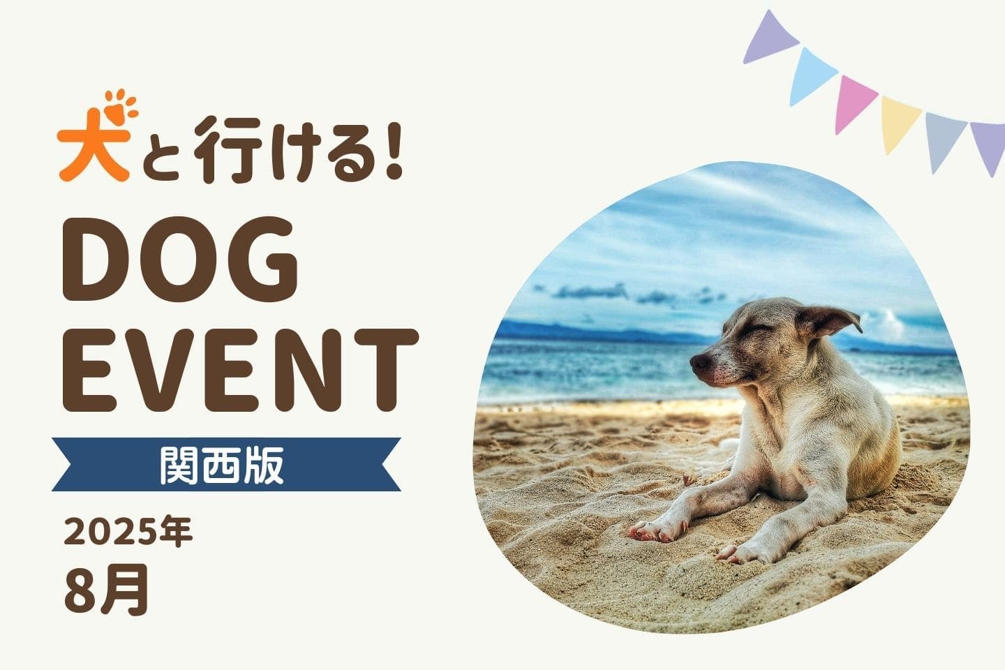 【関西版2025年8月】愛犬と楽しめる夏のドッグイベント