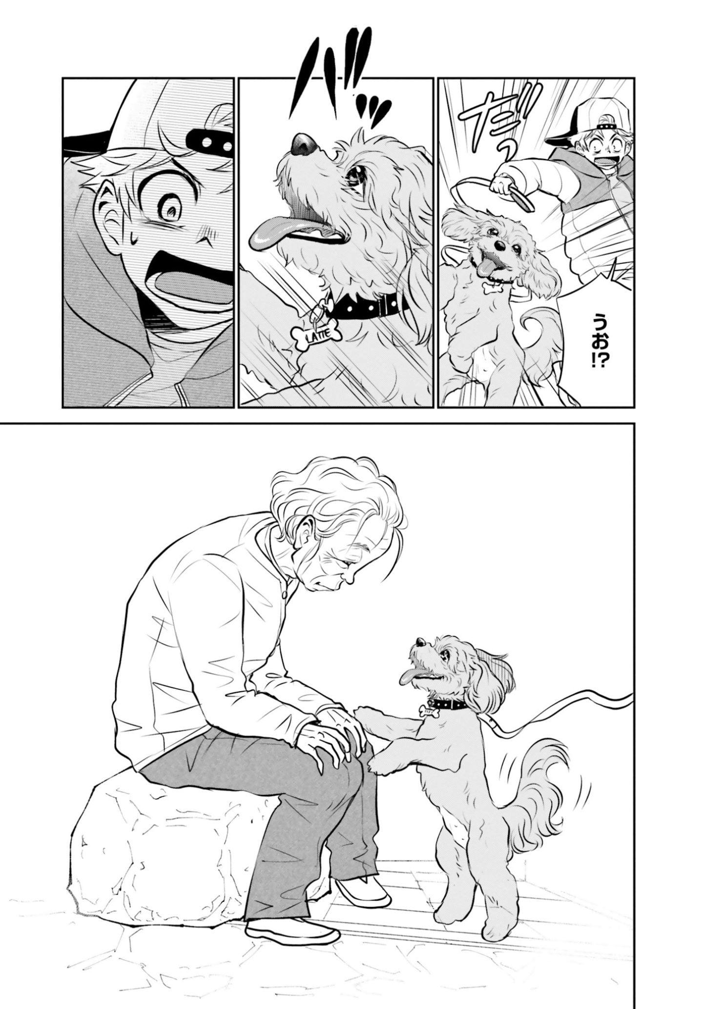 両親の経営する犬舎の実態『DOG SIGNAL(ドッグシグナル)』46話目3/4 近所のおばあさんとの出会い『DOG SIGNAL(ドッグシグナル)』48話目1/4