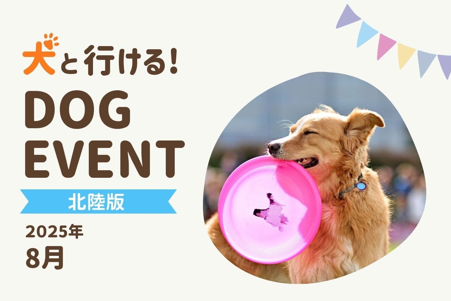 【北陸版2025年8月】愛犬と楽しめる夏のドッグイベント