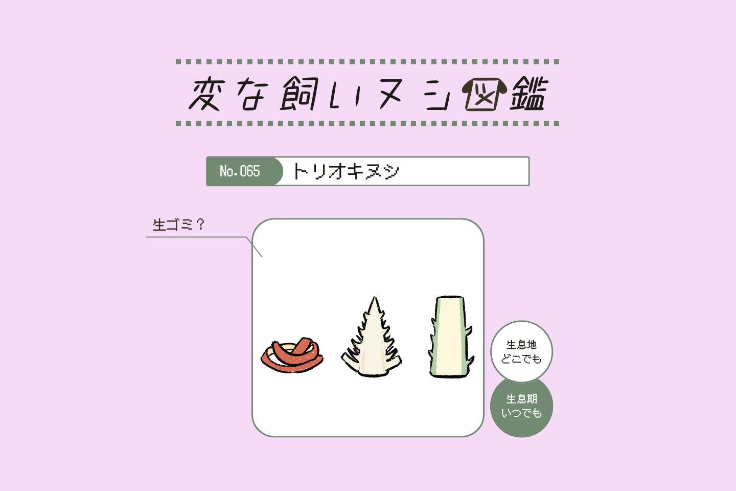 【変な飼いヌシ図鑑No.065】愛犬のために野菜・果物の皮や芯を残す飼い主『トリオキヌシ』