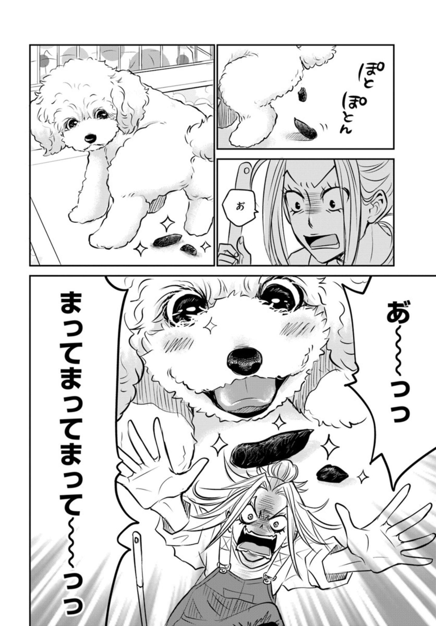 漫画『DOG SIGNAL（ドッグシグナル）』49話目1/4 子犬の食糞問題
