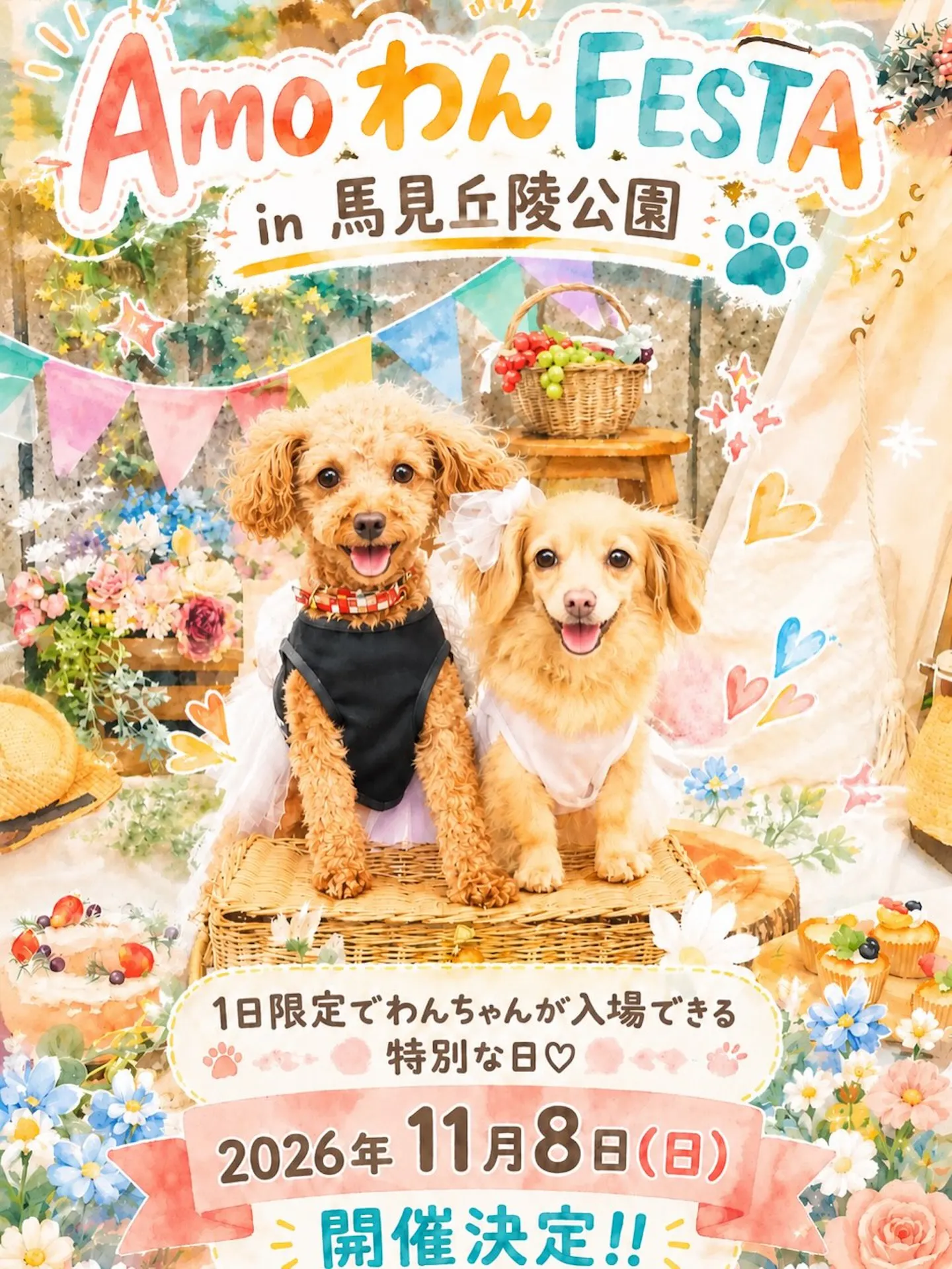 Amo わん FESTA in 馬見丘陵公園