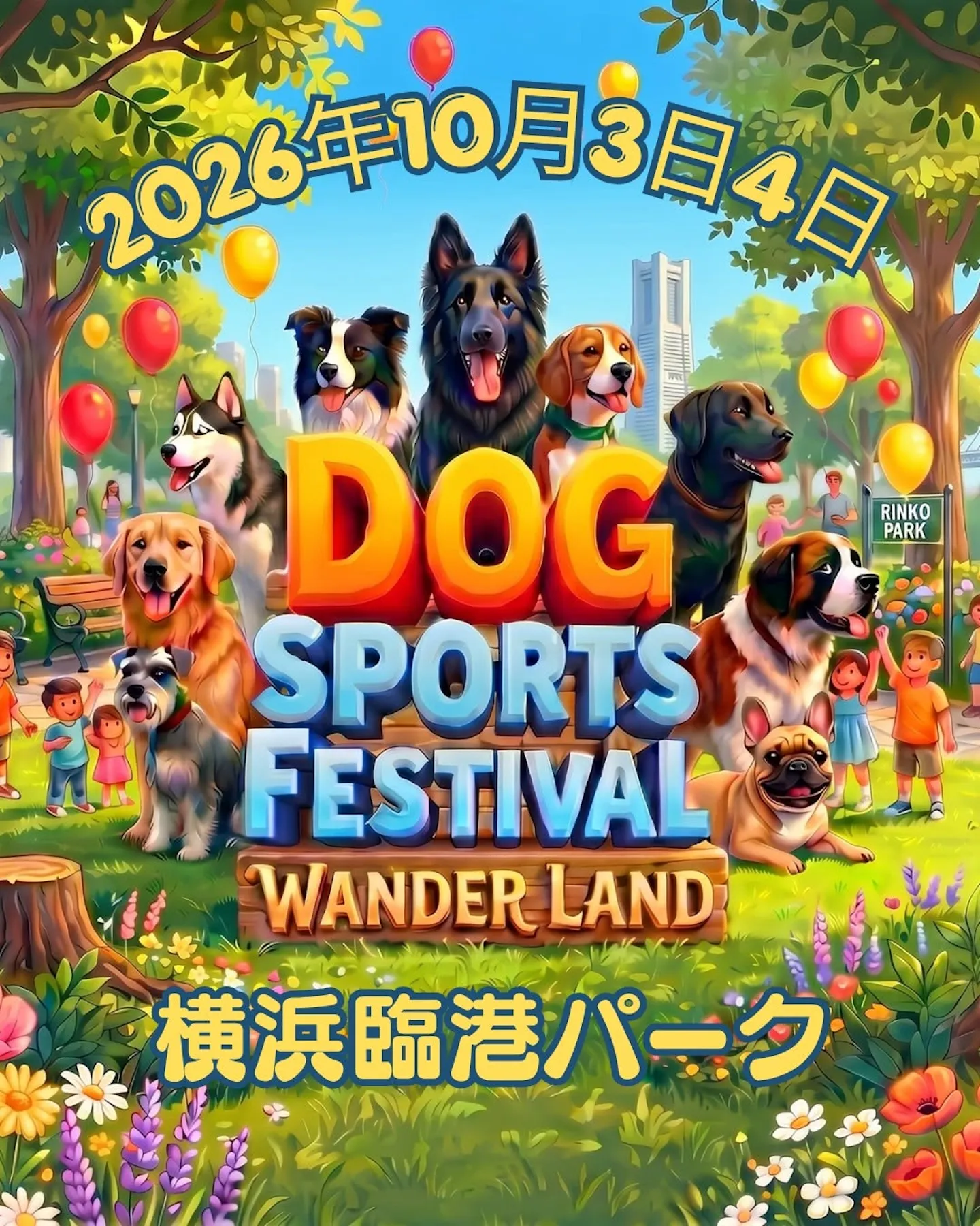DOG SPORTS FESTIVAL - WANDER LAND -