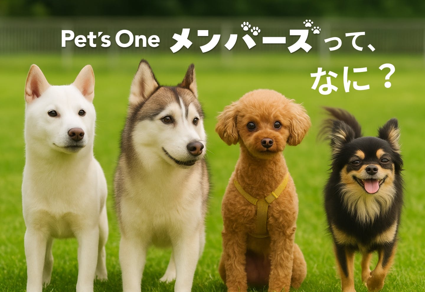 カインズの「Pet’s One（ペッツワン）メンバーズ」が神すぎた。毎月ポイント10倍＆ドッグランも予約できちゃう！