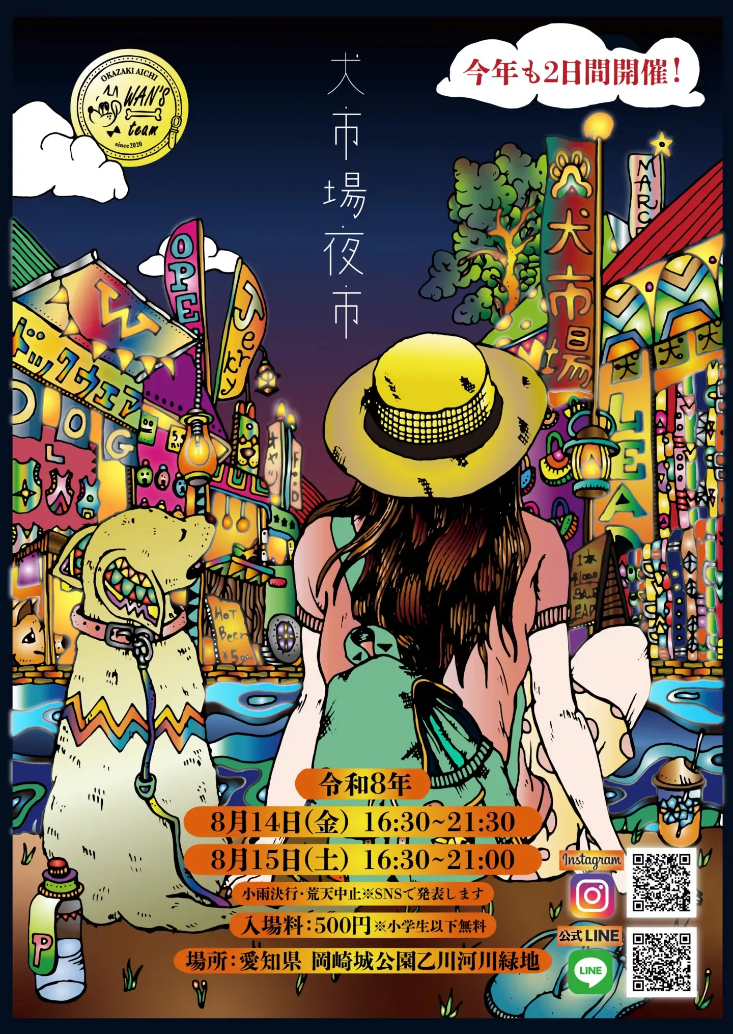 犬市場 夜市 2026