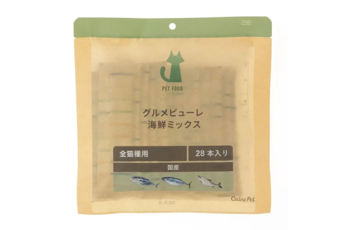 グルメピューレ 猫用 海鮮ミックス 10g×28本入 グルメピューレ 猫用 海鮮ミックス 10g×28本入