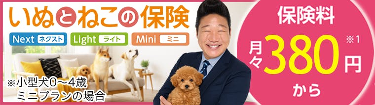 いぬとねこの保険バナー